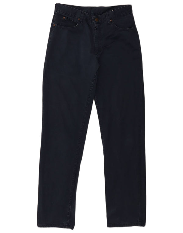 Pantalones casuales rectos para hombre Lee W33 L34 Algodón azul marino