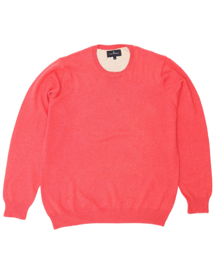 Marks & Spencer Suéter tipo jersey con cuello redondo en azul Harbor para hombre Rojo mediano