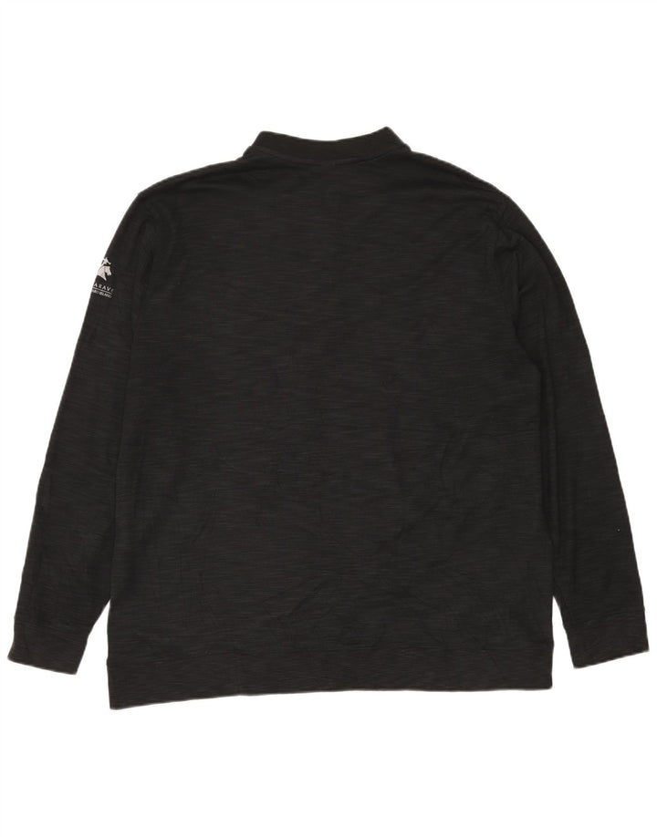 Nike Dri Fit - Chándal con cremallera y cuello para hombre, talla 2XL, color negro