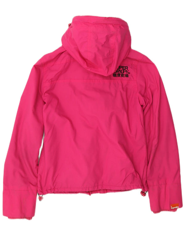 Superdry Chaqueta Cortavientos con Capucha The Windcheater para Mujer UK 40 Small Pink