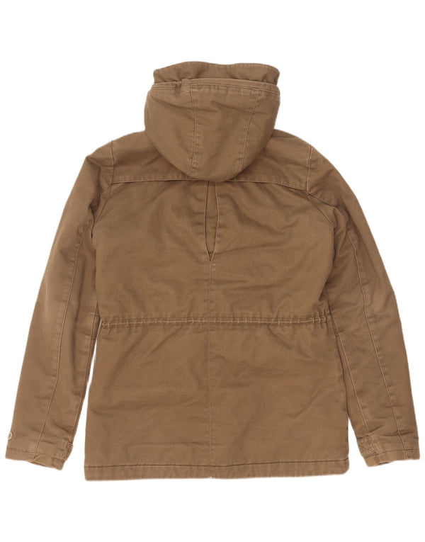 O'Neill Parka con capucha para mujer UK 44 Algodón beige medio