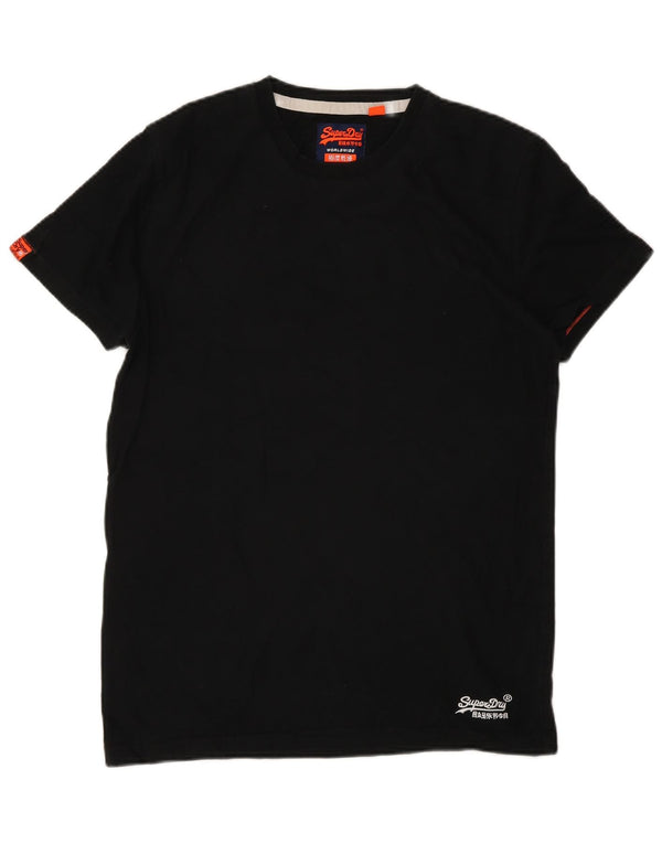 Superdry Camiseta para hombre Top Small Black Cotton