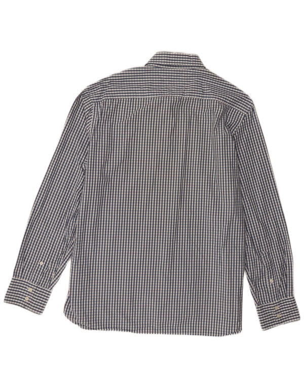 Camisa Tommy Hilfiger Hombre XL Algodón Vichy Azul