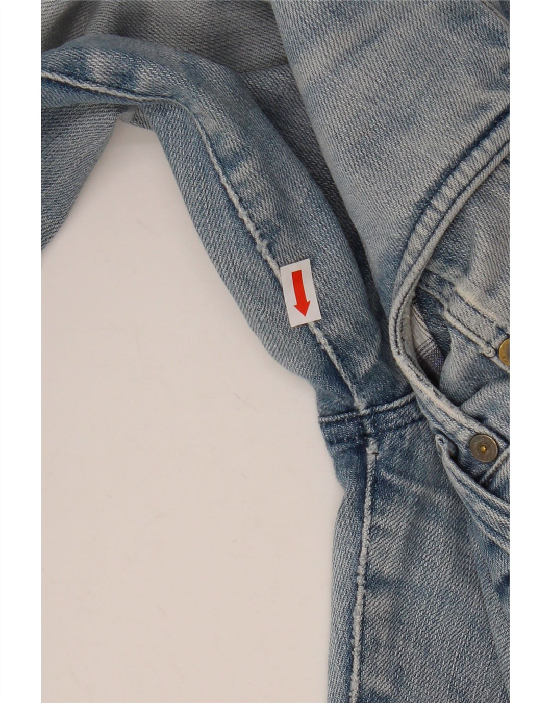 Vaqueros rectos para mujer CALVIN KLEIN W28 L28 Algodón azul