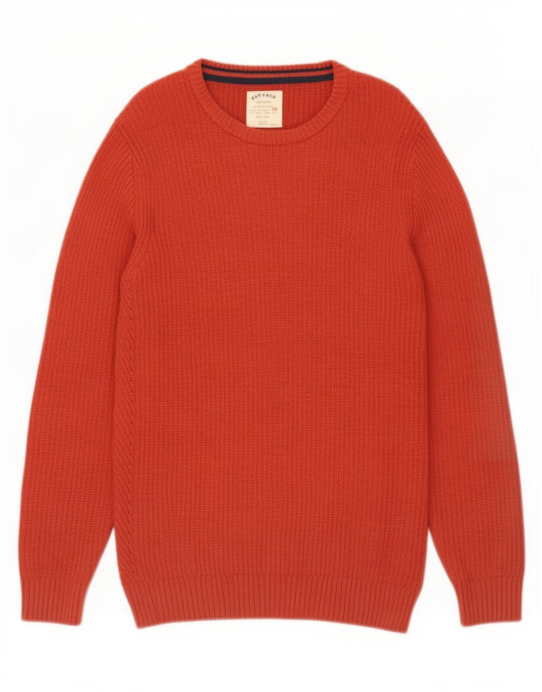 Jersey con cuello barco para hombre de Fat Face Algodón rojo medio