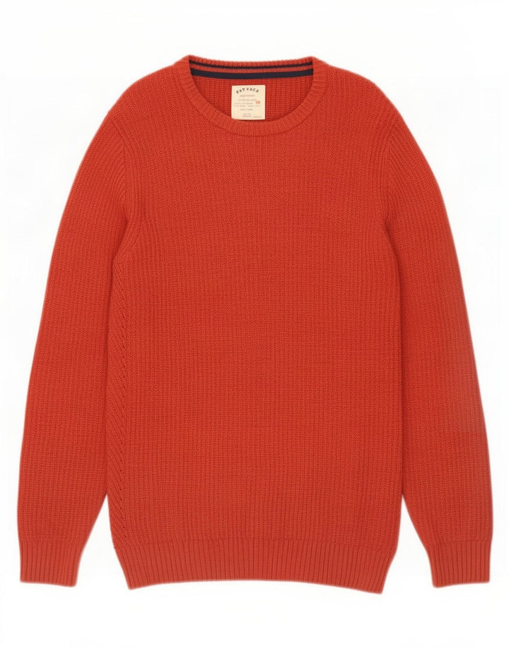 Jersey con cuello barco para hombre de Fat Face Algodón rojo medio
