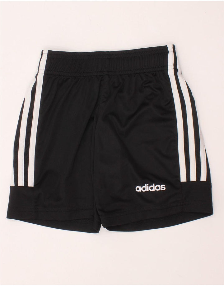 ADIDAS Chicos Climalite Sport Shorts 7-8 Años Negro Poliéster