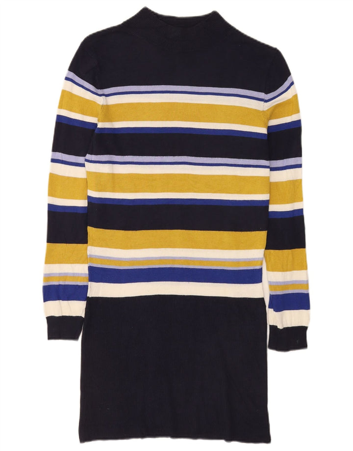 Marks & Spencer Vestido tipo jersey de manga larga para mujer UK 40 Small Multicolor