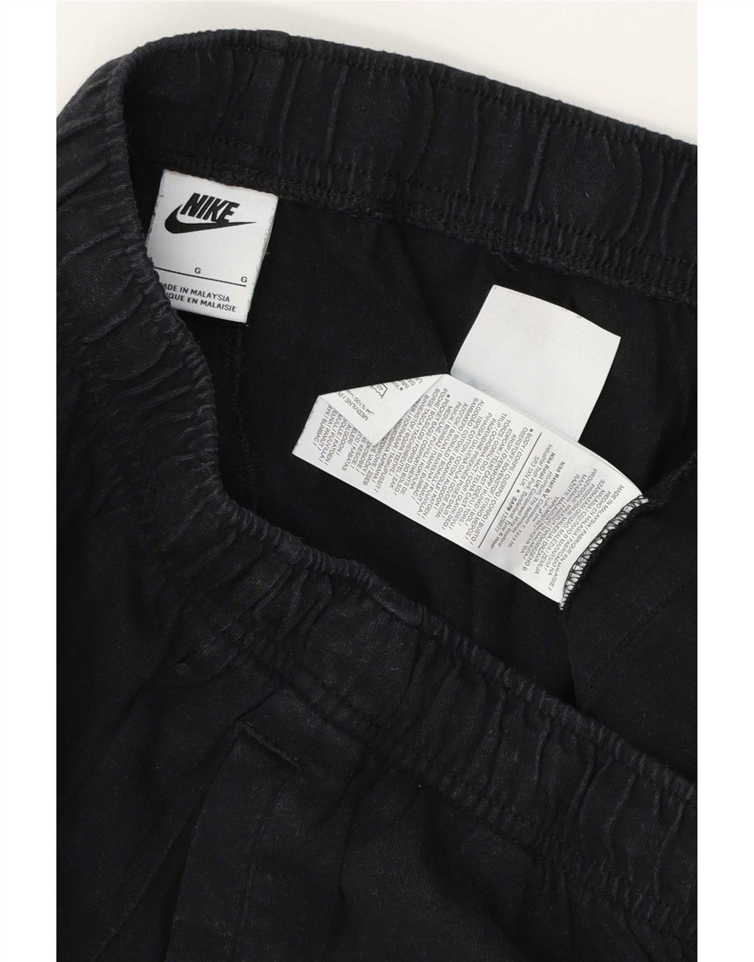 Nike - Pantalones cortos deportivos para hombre, talla grande, algodón negro