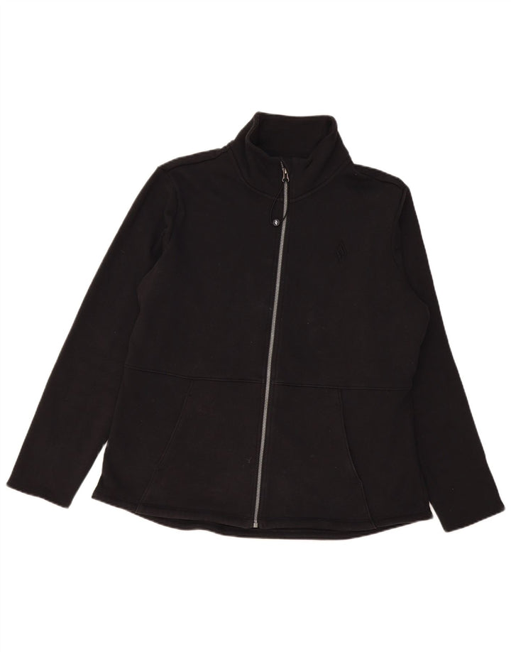 Skechers Chaqueta de chándal para hombre XL Poliéster negro
