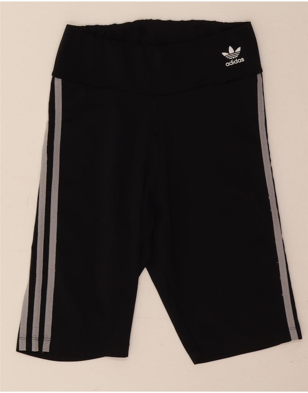 Adidas Pantalones cortos deportivos para mujer UK 10 Small Black Poliéster