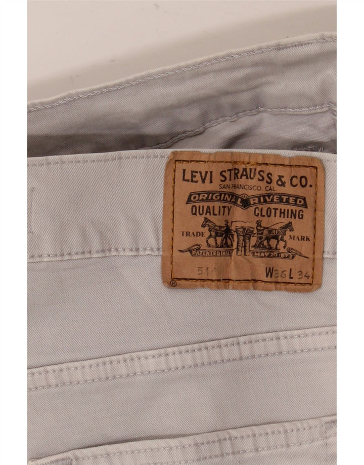 Levi's Hombre 511 Vaqueros Slim W36 L24 Gris