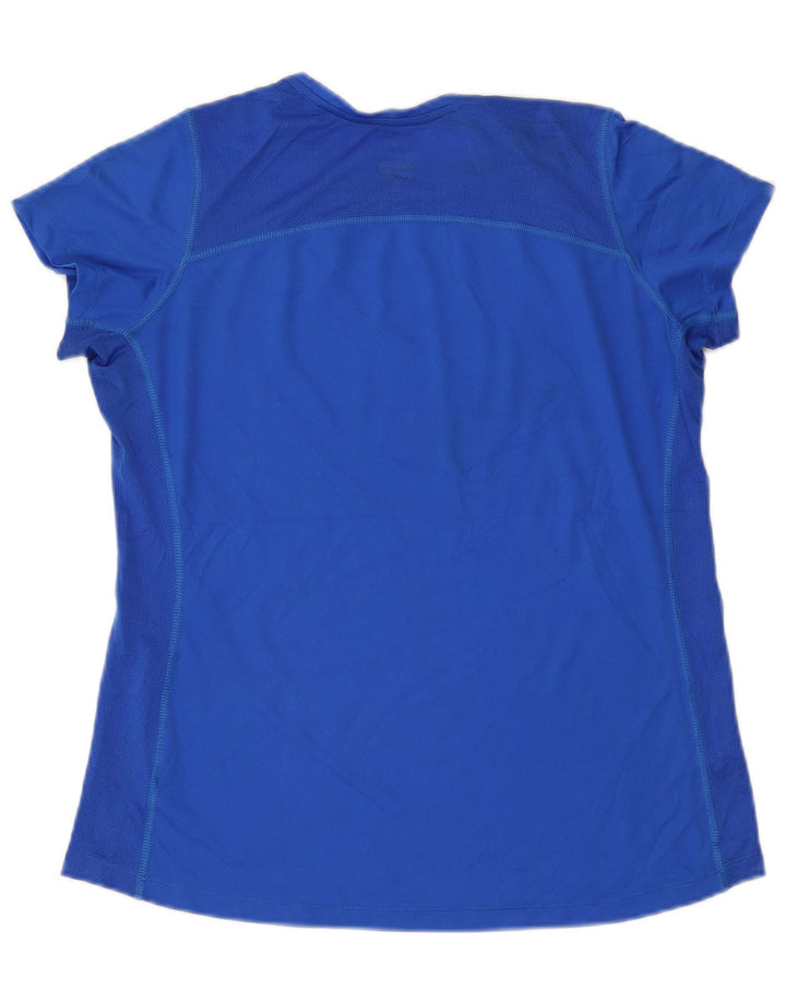 Nike Camiseta Dri Fit para Mujer UK 40 XL Poliéster Azul