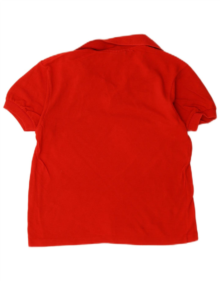 Polo Lacoste Niño 9-10 Años Rojo Algodón