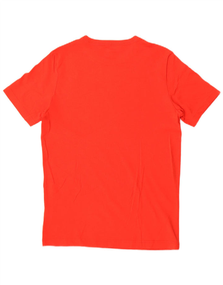Puma Camiseta gráfica para hombre Top Small Red Cotton
