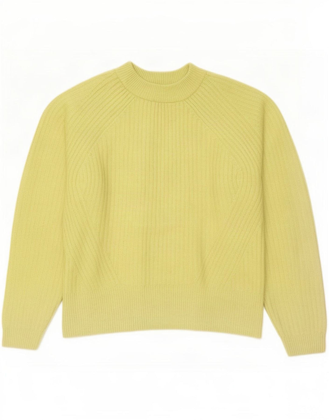 Marks & Spencer - Jersey con cuello alto para mujer, talla 40, color verde medio