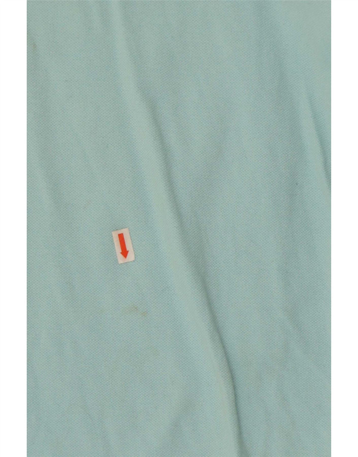 Nautica Polo Hombre Grande Turquesa Algodón