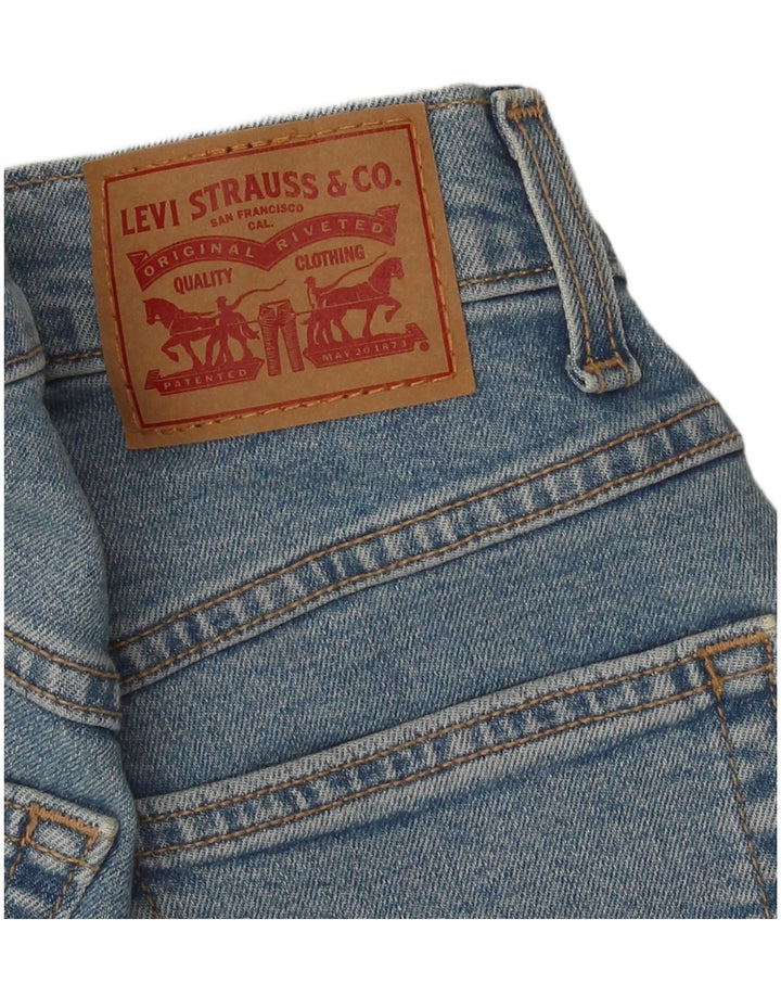 Shorts Vaqueros Levi's Mujer W26 Small Azul Algodón