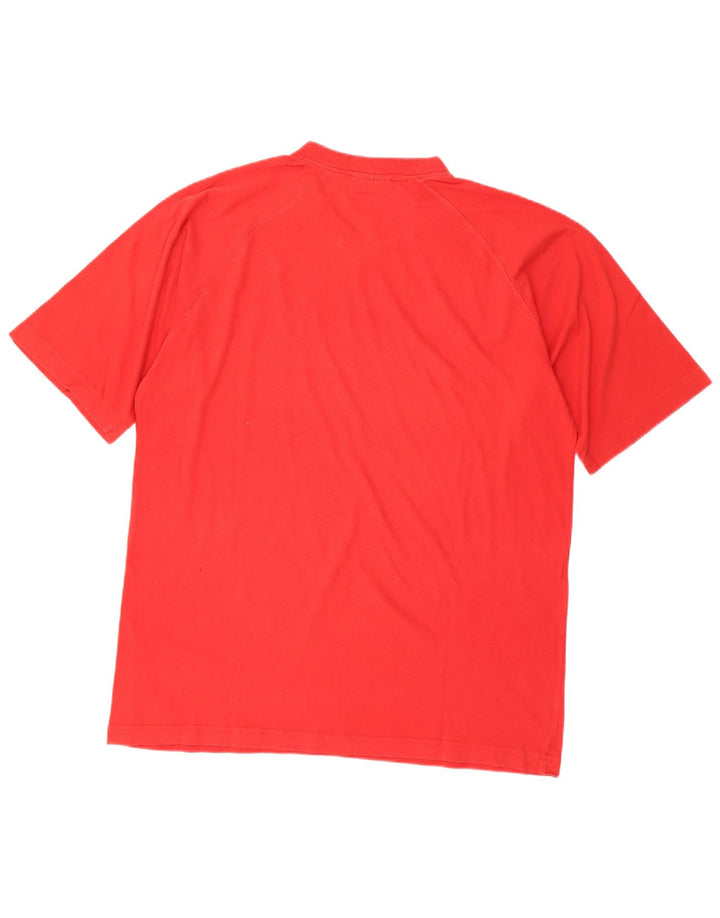 Kappa Camiseta Hombre Top 2XL Algodón Rojo