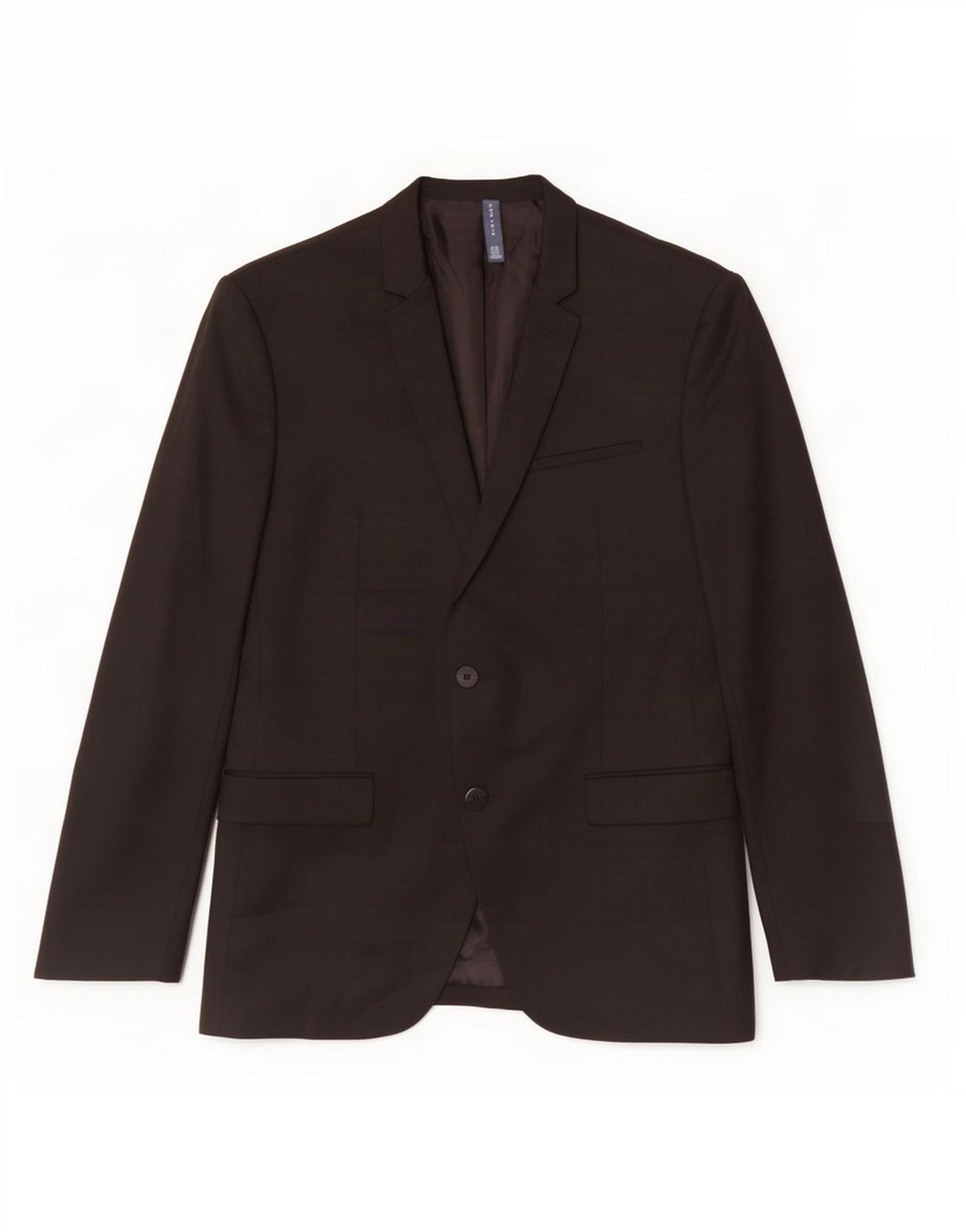 Zara Chaqueta tipo blazer de 2 botones para hombre EU 50 Mediano Negro Poliéster