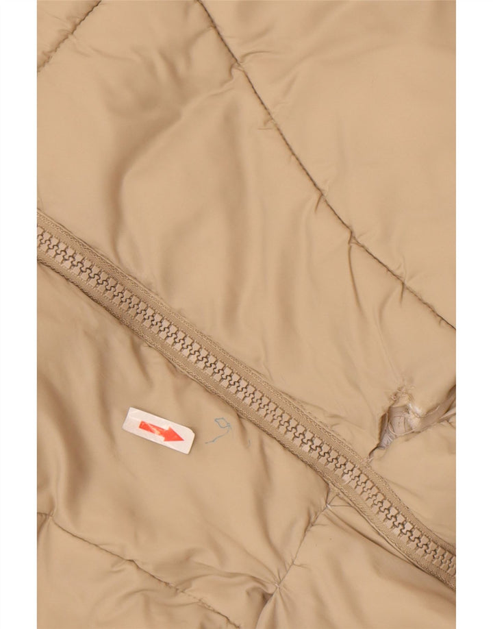 Zara Anorak Niña Capucha 11-12 Años Beige Poliéster