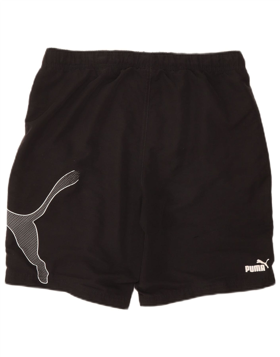 Puma Shorts Deportivos Gráficos Para Hombre Negro Mediano