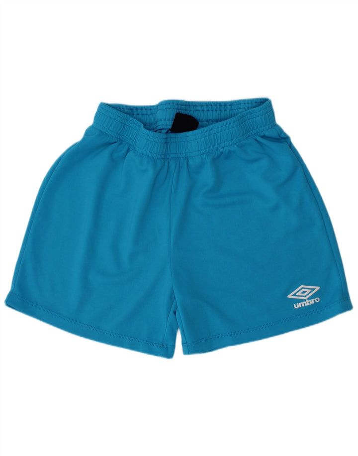 Umbro Pantalón Corto Deportivo Niño 9-10 Años Azul Medio Poliéster