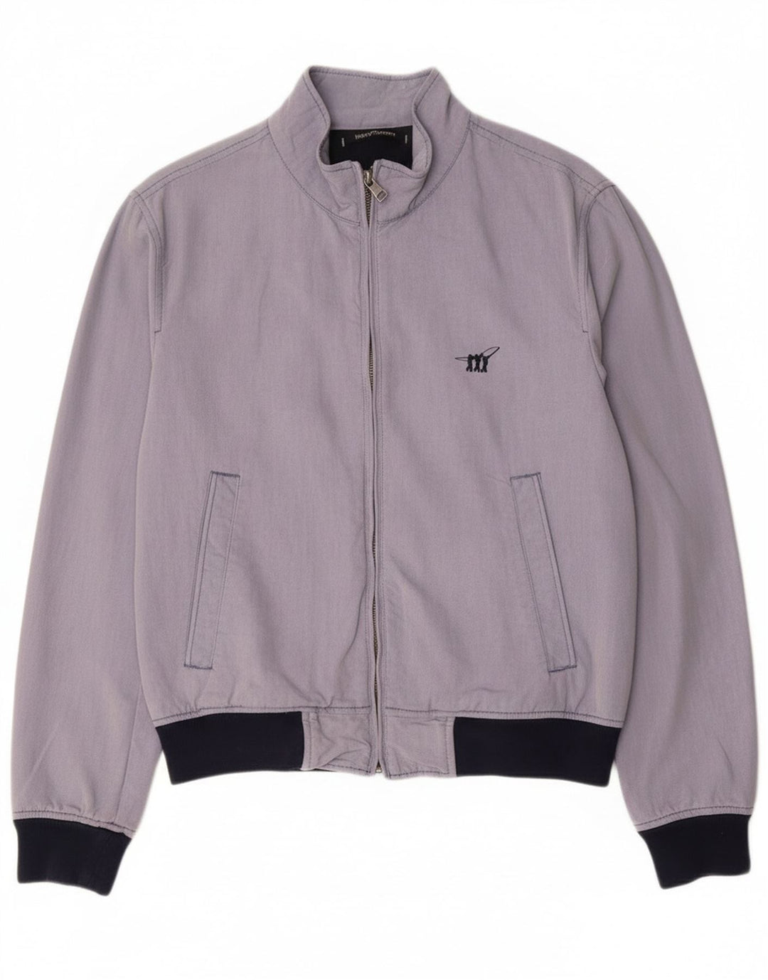 Henry Cottons Chaqueta Bomber para Hombre IT 50 Grande Algodón Púrpura