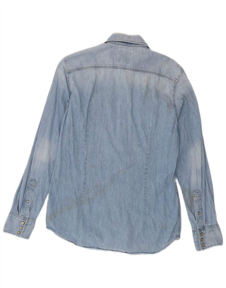 G-Star Hombre Camisa Vaquera Slim Fit Algodón Azul Medio
