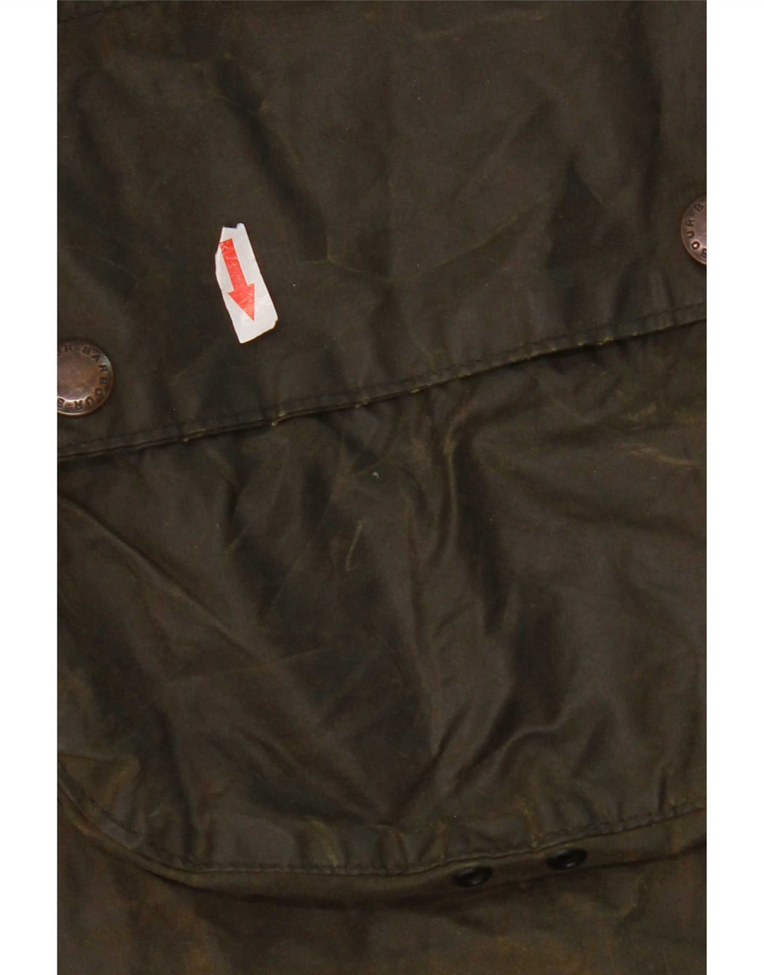 Barbour Mens Gamefair Chaqueta de algodón encerado Tamaño 38 Pequeño Caqui