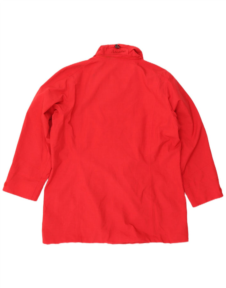 Schoffel Chaqueta impermeable para mujer UK 20 2XL Poliéster rojo