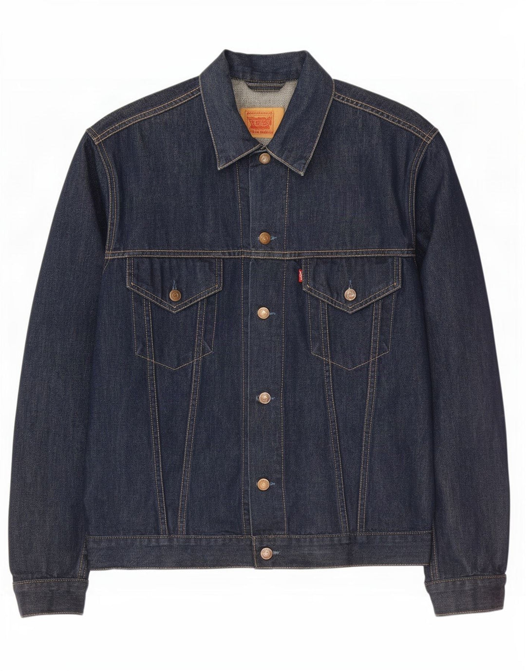 Levi's Chaqueta vaquera para hombre UK 44 2XL Algodón azul marino