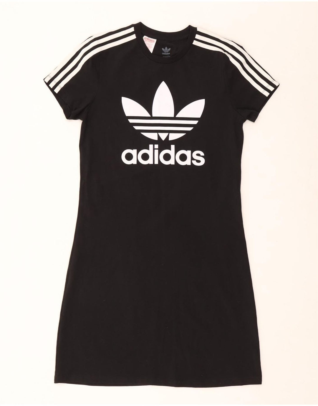 ADIDAS Vestido Camiseta Niña Graphic 14-15 Años Negro Algodón