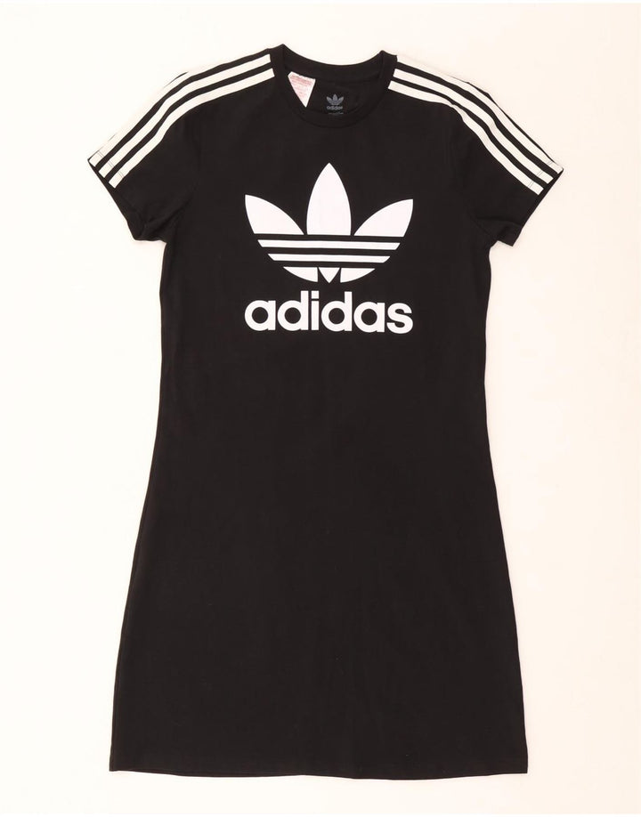ADIDAS Vestido Camiseta Niña Graphic 14-15 Años Negro Algodón