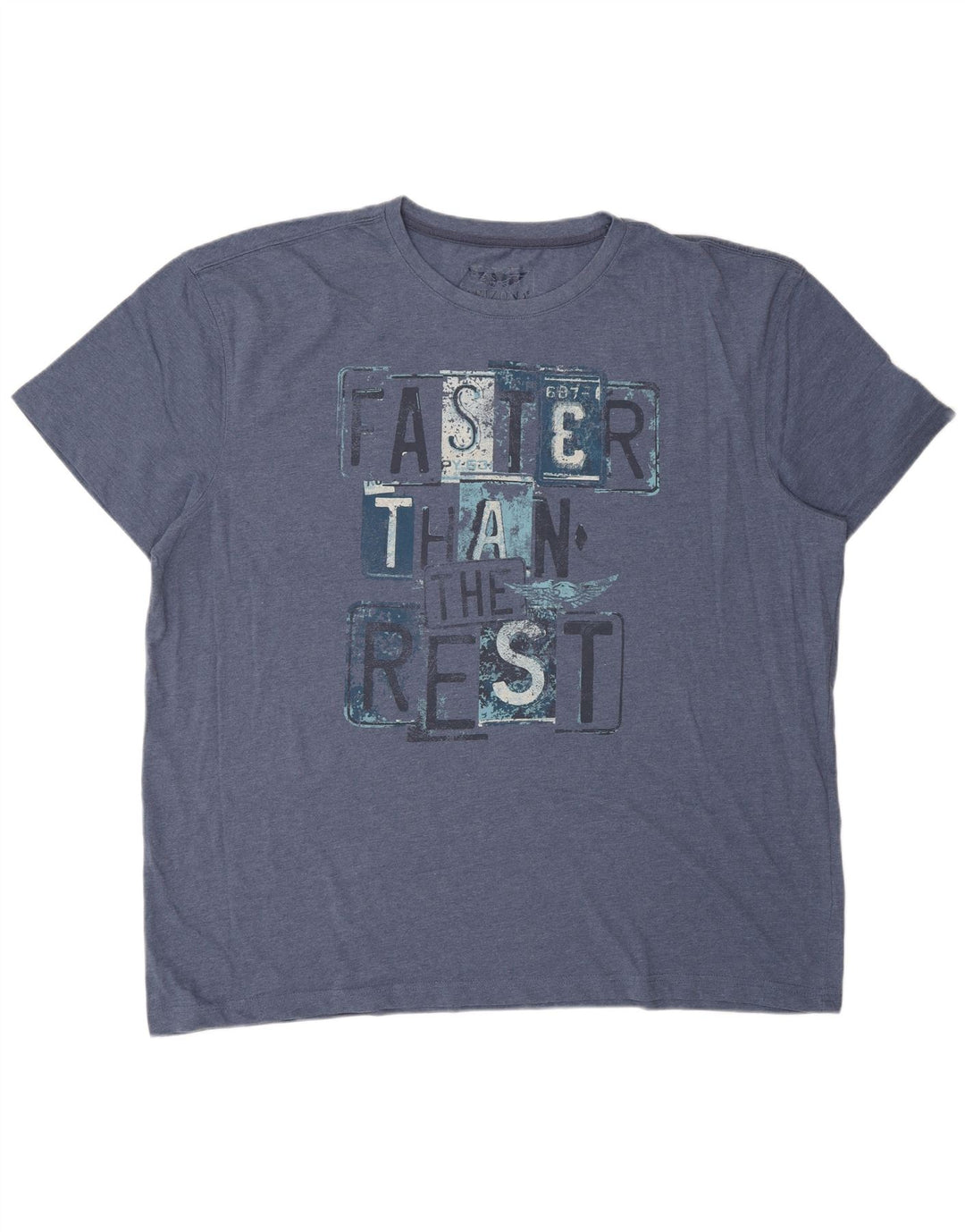 ARIZONA Camiseta gráfica para hombre Top 3XL Azul marino Algodón