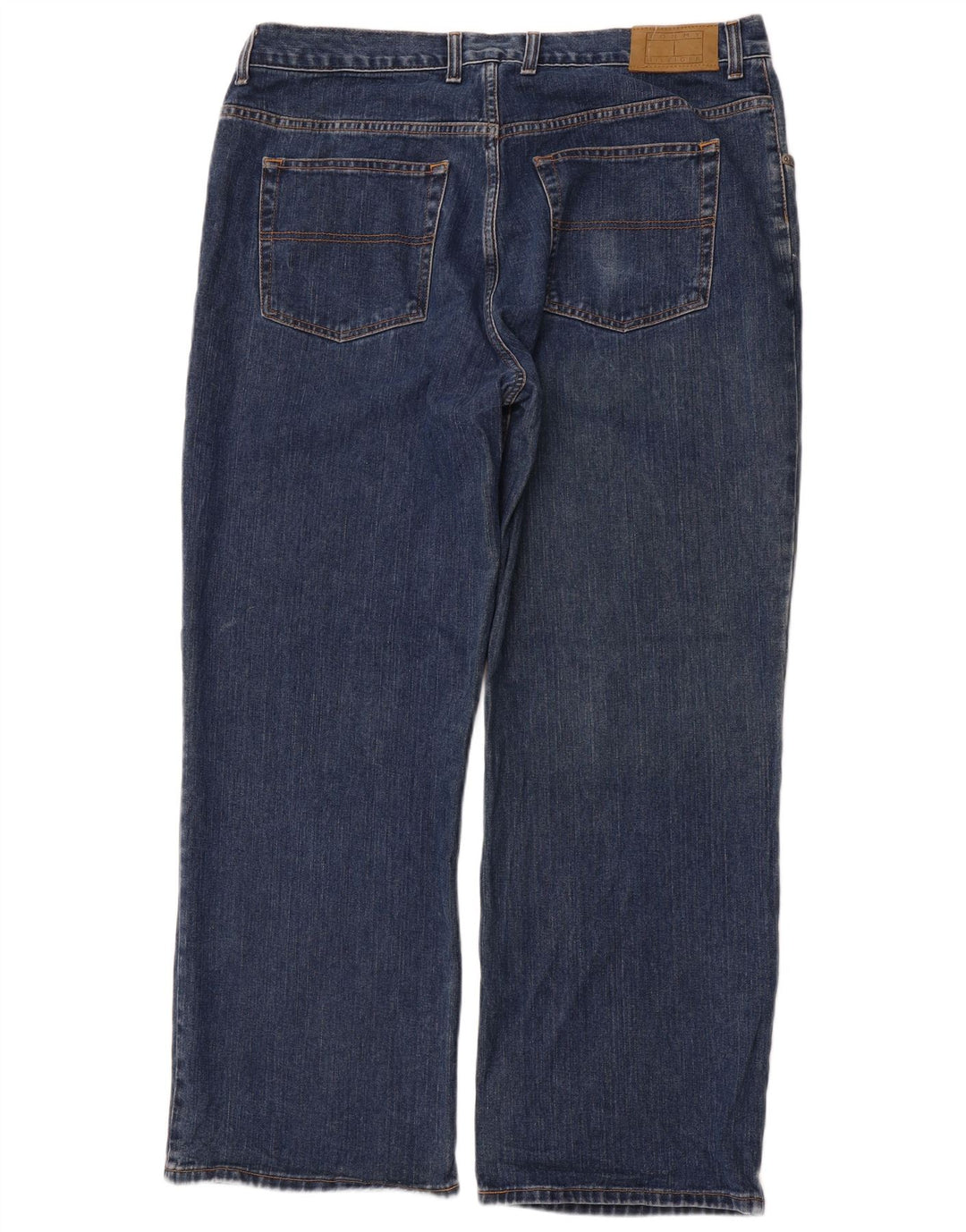 TOMMY HILFIGER Vaqueros rectos para hombre W40 L32 Algodón azul