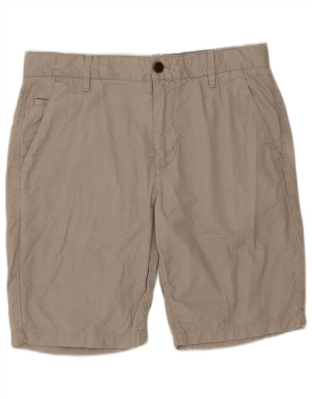 Pantalones cortos chinos para hombre Fat Face W32 Algodón beige medio