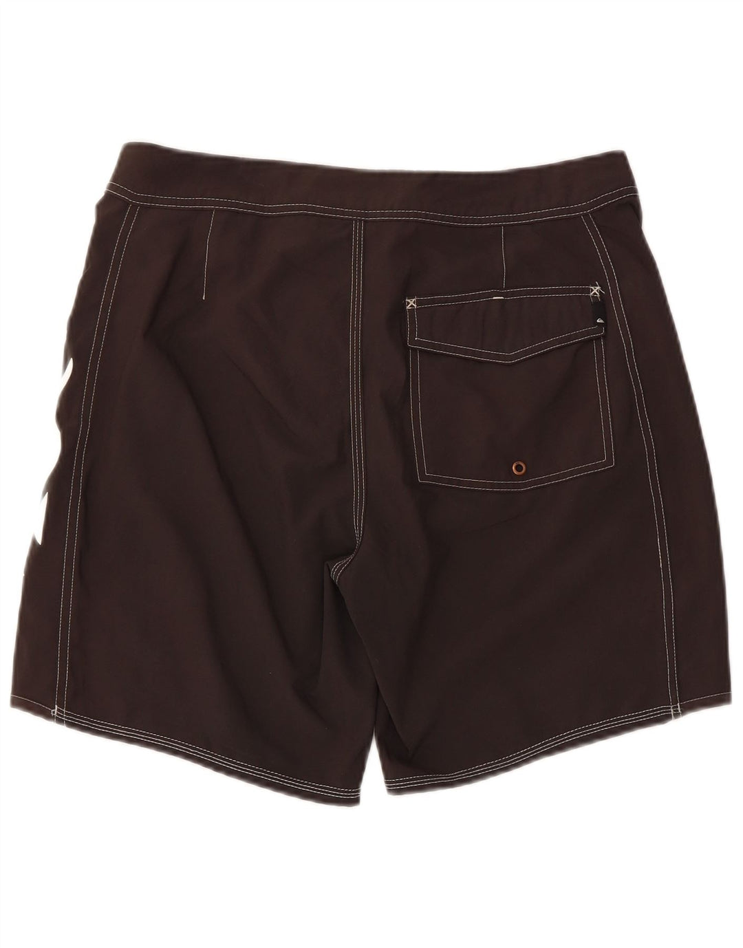 Quiksilver Hombre Graphic Bañador Shorts Mediano Poliéster Negro