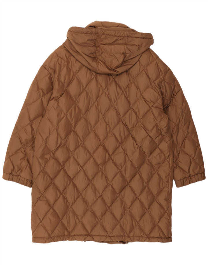 Fila Abrigo acolchado con capucha para mujer IT 48 XL Poliamida marrón
