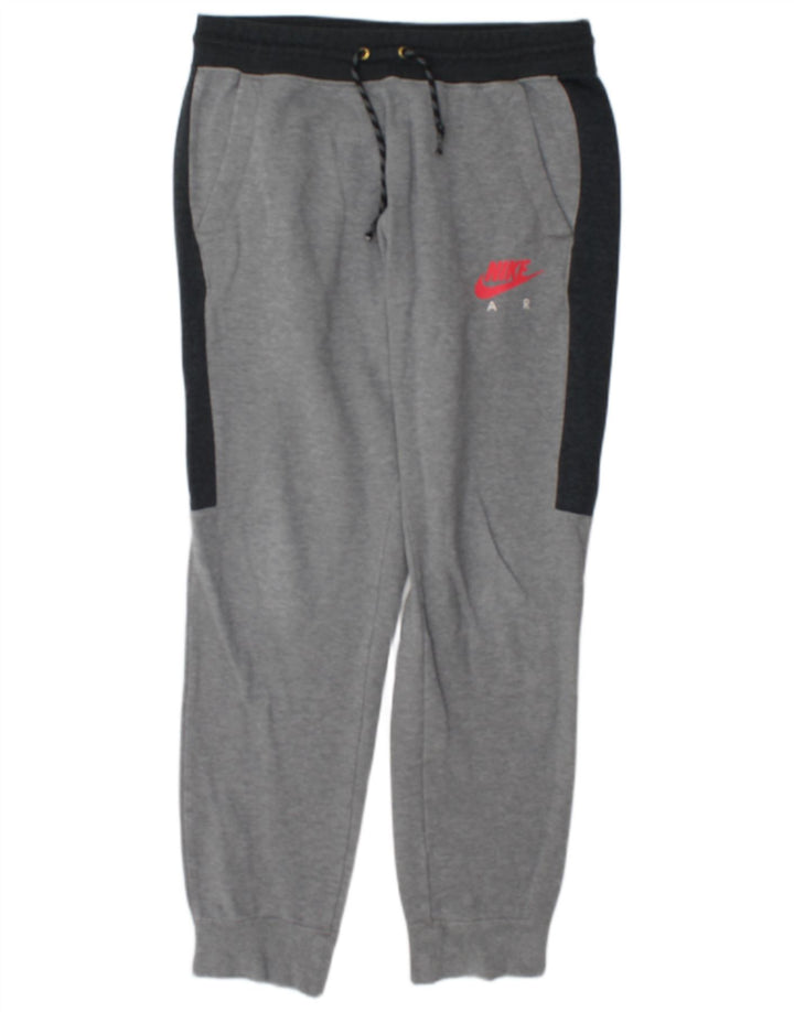 Pantalón De Chándal Nike Hombre Joggers Gris Medio De Algodón Color Block