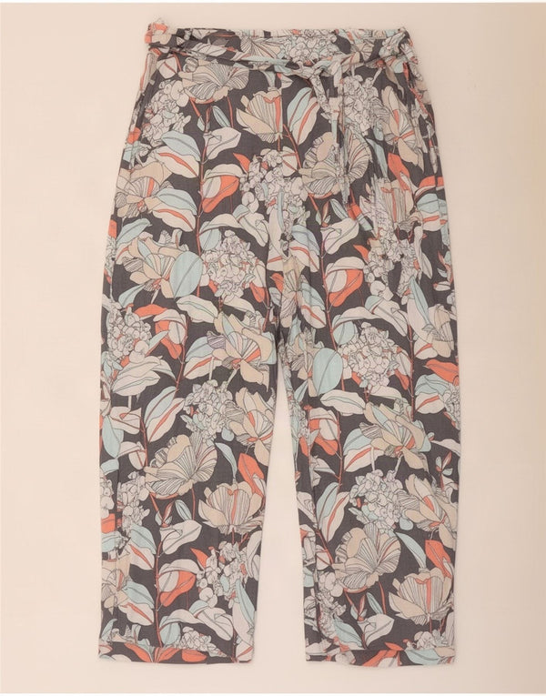 Marks & Spencer Pantalones de cintura alta para mujer UK 46 Large W34 L27 Multicolore