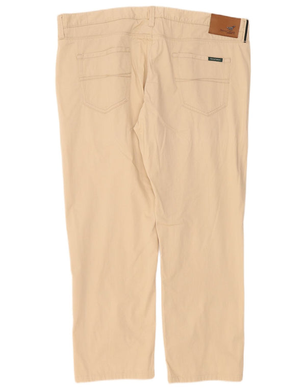 Henry Cottons Pantalones casuales ajustados para mujer W40 L27 Algodón beige