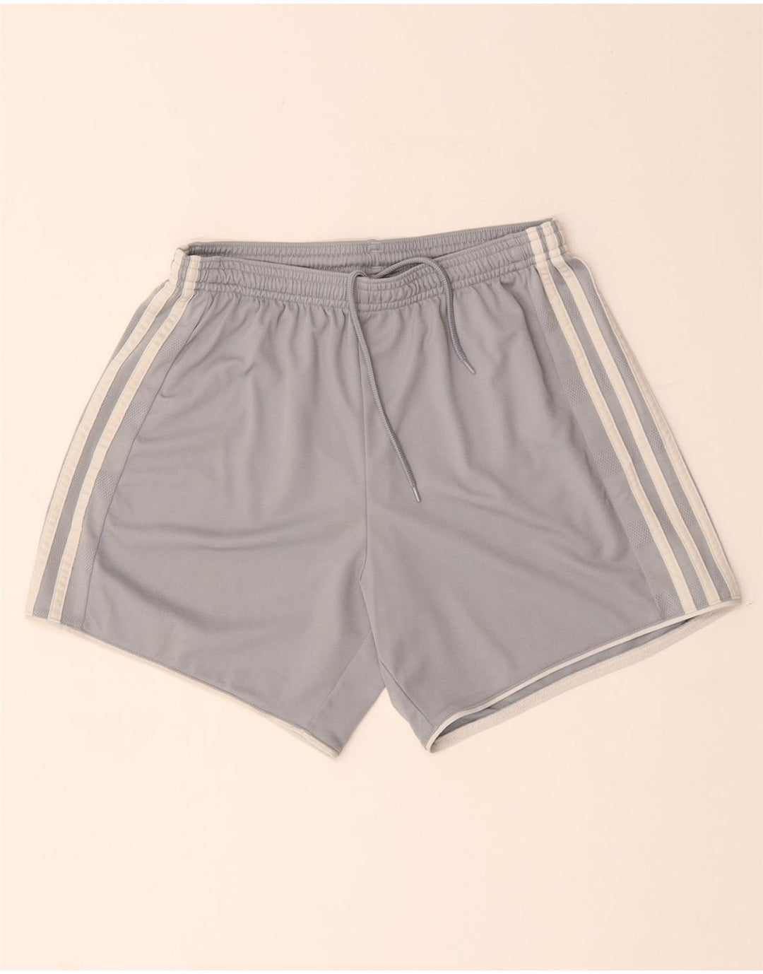 Adidas Mujer Climacool Sport Shorts UK 8/10 Pequeño Gris Poliéster