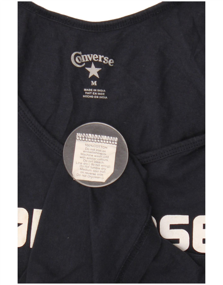 Converse Hombre Graphic Vest Top Medio Azul Marino Algodón