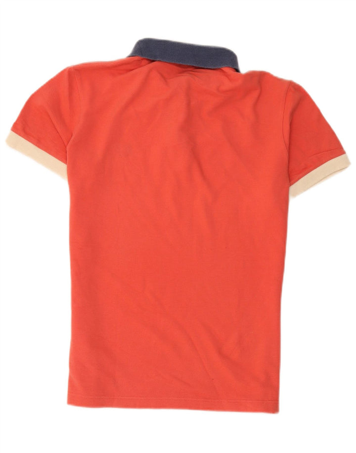 Fred Perry Polo De Edición Especial Para Hombre Pequeño Algodón Rojo