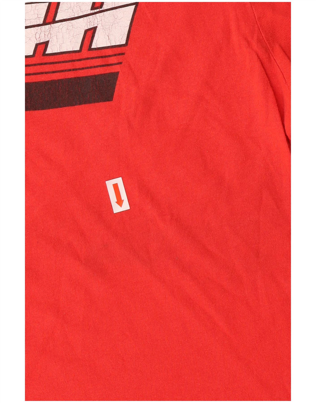 Puma Camiseta gráfica para hombre Top Small Red Cotton