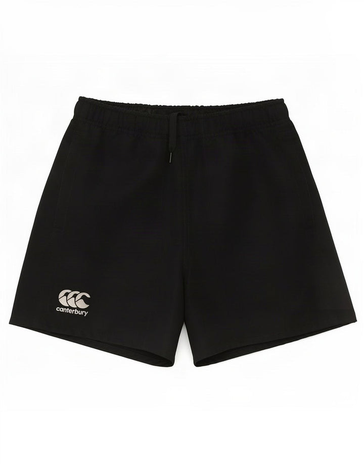 Canterbury Pantalones cortos deportivos para mujer UK 8 Small Poliéster negro