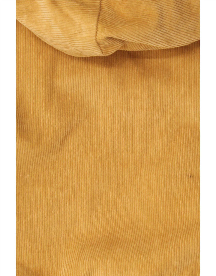 Vintage hombres con capucha chaqueta bomber reversible Reino Unido 38 color marrón medio