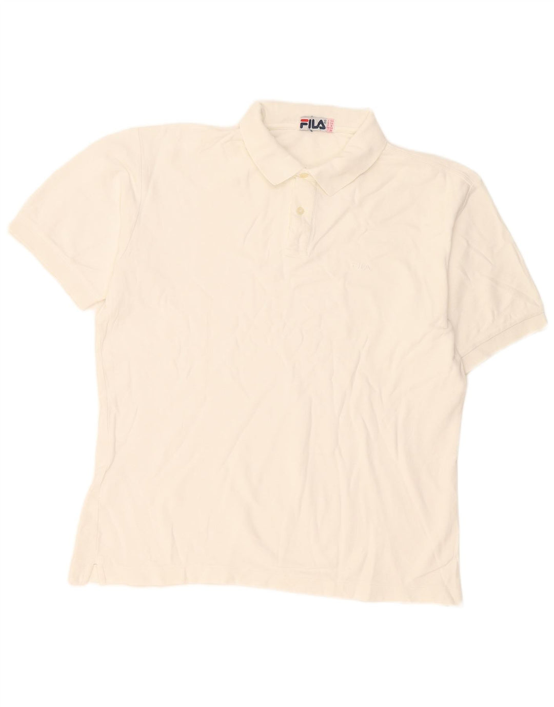 Fila Polo Hombre IT 54 XL Blanco
