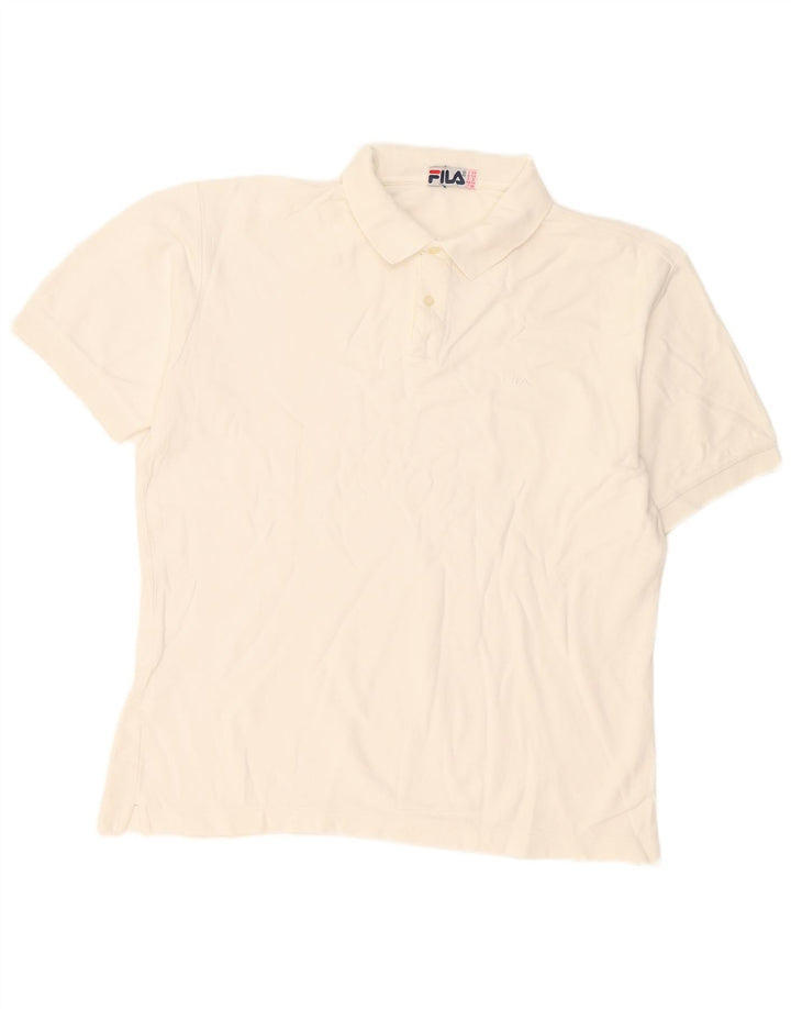 Fila Polo Hombre IT 54 XL Blanco